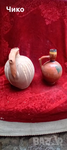 2бр стари глинени стомни, снимка 12 - Антикварни и старинни предмети - 52588560