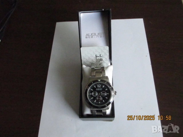 НОВ!!!Часовник August Steiner, снимка 2 - Мъжки - 52176022