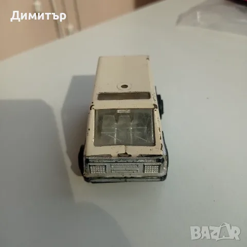 Ретро метална количка бус тип Ниса – завод МИР Разград (СОЦ играчка), снимка 2 - Колекции - 55790447