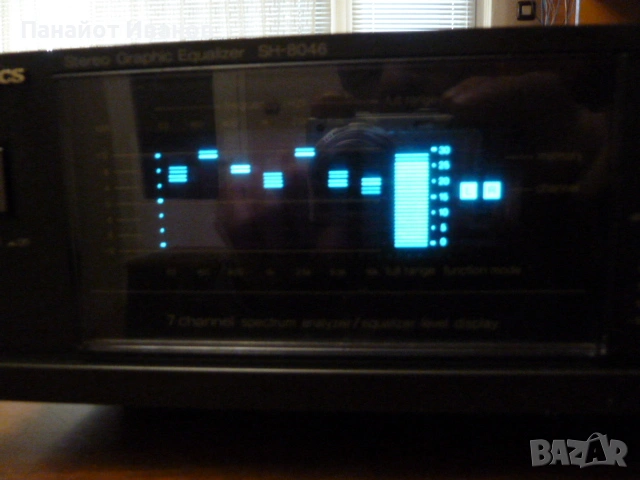 Technics SH-8046 графичен еквалайзер, снимка 3 - Ресийвъри, усилватели, смесителни пултове - 53785966