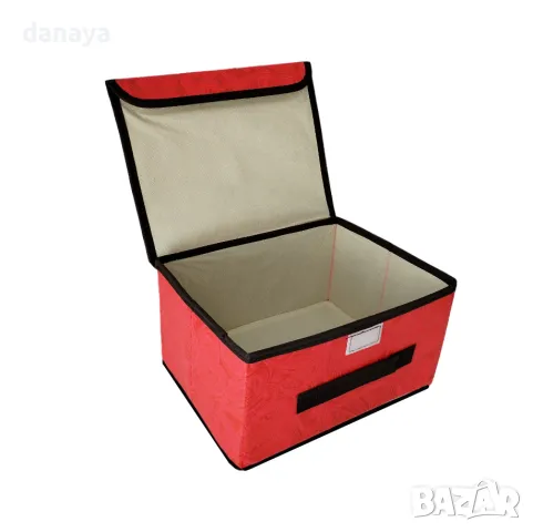 5267 Сгъваема кутия за съхранение, 25x19x14cm, снимка 4 - Кутии за съхранение - 47387018