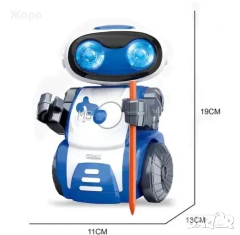 ДЕТСКИ РОБОТ "АЗ ХУДОЖНИКЪТ" ПРОГРАМИРУЕМ ЗВУК И СВЕТЛИНА 132399, снимка 6 - Образователни игри - 47585899