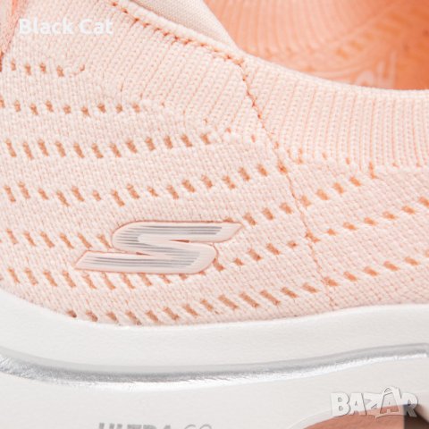 Дамски ежедневни обувки / еспадрили / мокасини Skechers – Go Walk 5, 124250/LTPK, Light Pink, кецове, снимка 7 - Дамски ежедневни обувки - 40653277