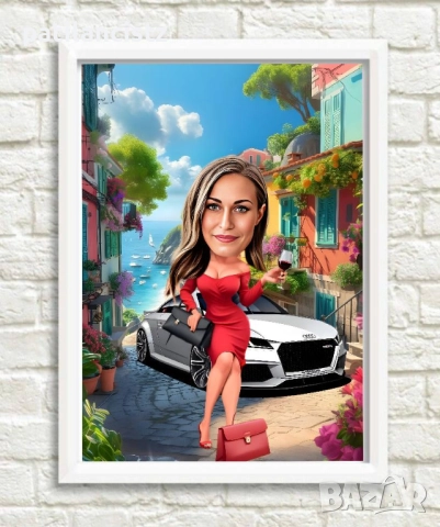 Карикатура (шарж) за рожден ден, имен ден, юбилей или друг повод, снимка 2 - Други услуги - 51600725