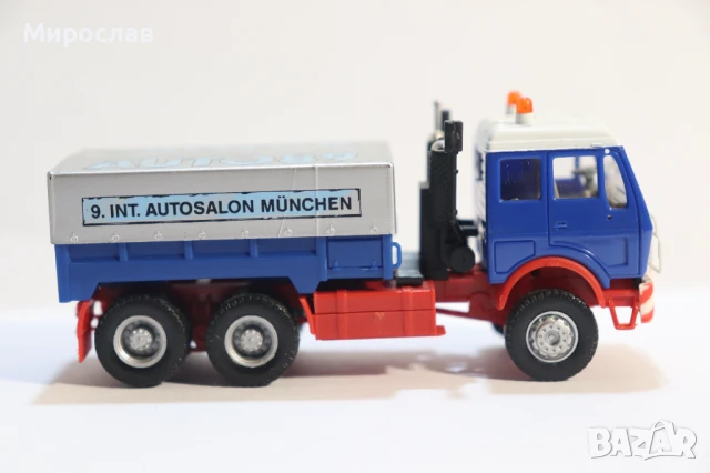 HERPA H0 1/87 MERCEDES ТЕЖКОТОВАРЕН ТРАНСПОРТ КАМИОН МОДЕЛ, снимка 4 - Колекции - 50755875