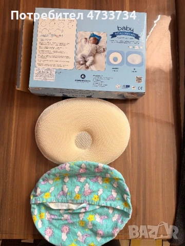 ортопедични бебешки възглавници "Anatomic help"  , снимка 2 - Комплекти за бебе - 53424358