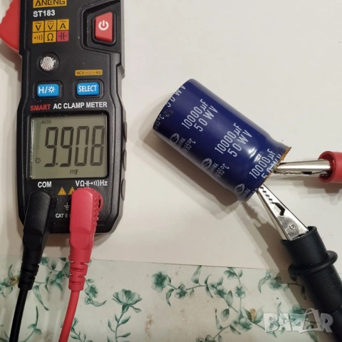 Електроника - Електронни Части - Електролитни Аудио Кондензатори - 10000µF - подходящи за усилвател, снимка 3 - Други - 53417198