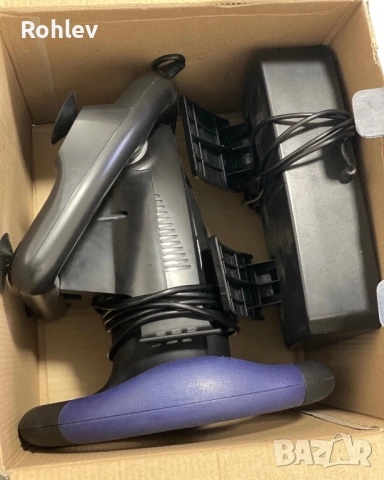 Волан HAMA uRage GripZ 500, Черен/ Син, снимка 2 - Джойстици и геймпадове - 52430865