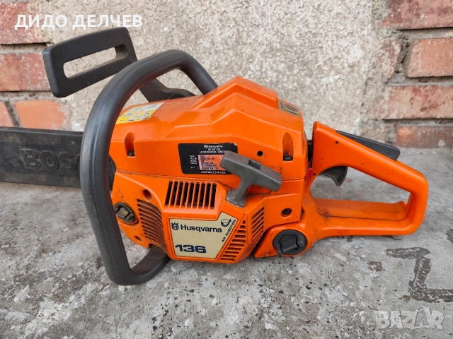Бензинова резачка husqvarna 136, снимка 3 - Градинска техника - 53703612