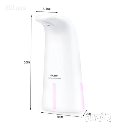 Автоматичен дозатор за сапун с пяна 250мл, снимка 7 - Други стоки за дома - 52895095