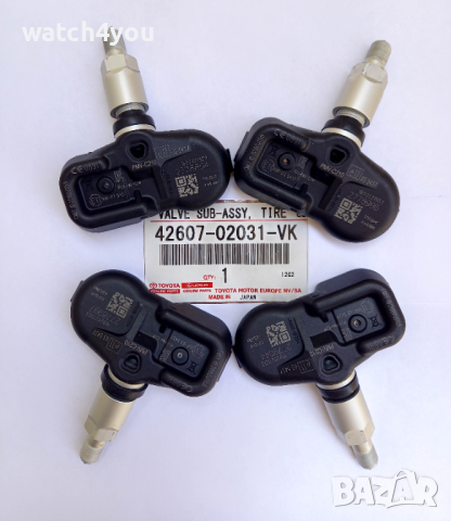 TPMS ДАТЧИК ЗА TOYOTA LEXUS. ТПМС ДАТЧИК ЗА ТОЙОТА.TPMS SENSOR 433MHZ СЕНЗОР ЗА НАЛЯГАНЕ В ГУМИТЕ, снимка 5 - Части - 44631488