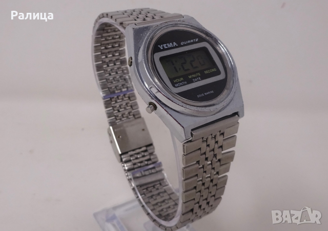 YEMA Френски мъжки електронен часовник , снимка 2 - Мъжки - 44802454