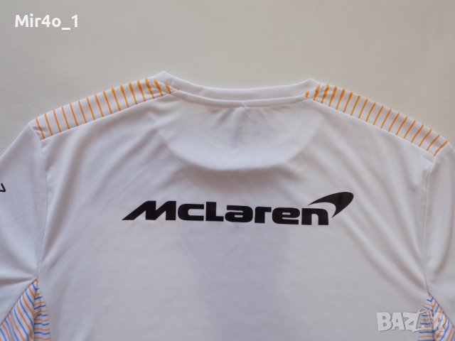 Тениска mclaren потник блуза фанела оригинал спортна авто мото мъжка S, снимка 5 - Тениски - 41230059