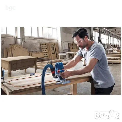 НОВА Оберфреза Bosch Professional 06016B7000, 1300 W, 11 000-28 000 об/мин, Система за закрепване 6-, снимка 6 - Други инструменти - 50359385