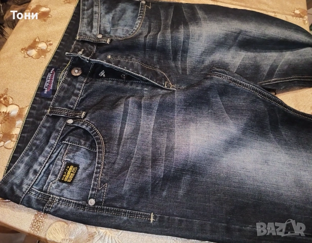 N&P Rawi Denim Запазени Мъжки Дънки L , снимка 14 - Дънки - 53449031