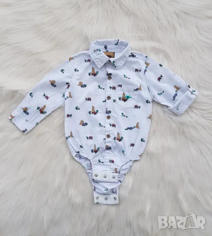 Боди риза 6-12 месеца 