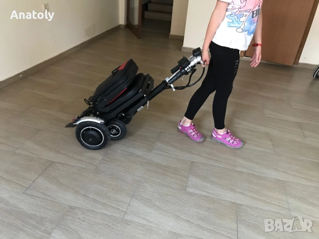 Преносима електрическа триколка, снимка 3 - Мотоциклети и мототехника - 51467777