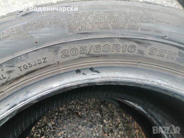 Гуми 205 60 16 Бриджистоун Мишелин Bridgestone Michelin Нов внос  Цената е за брой гума Без коментар