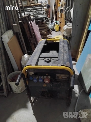 Генератор ТРИФАЗЕН, WACKER ВАКЕР  12 KW, 12 КВ ! Като нов, със стартер, снимка 2 - Генератори - 52926409