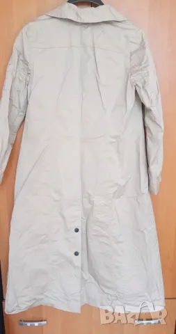 Дълго бежаво манто/тренч , снимка 9 - Якета - 50310908