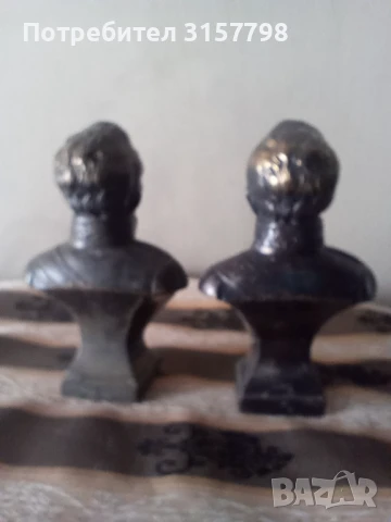 Два бюста на генерал Уелингтън комплект, снимка 4 - Други ценни предмети - 50616423