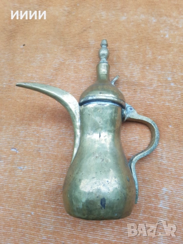 Османски ибрик чайник с тугра 7, снимка 2 - Антикварни и старинни предмети - 53474895