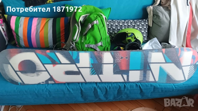 Продвам цяла екипировка за сноуборд Nitro 162см,автомати и други ., снимка 10 - Зимни спортове - 52905563