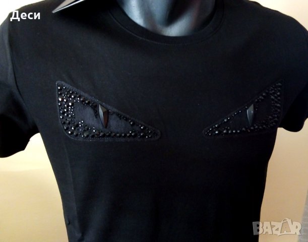 Fendi мъжка тениска нова с етикет, снимка 2 - Тениски - 35843040