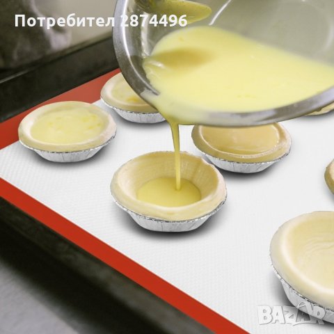 2881 ПОДЛОЖКА ЗА ПЕЧЕНЕ ОТ ФИБРОСТЪКЛО И СИЛИКОН, снимка 2 - Други - 35763686