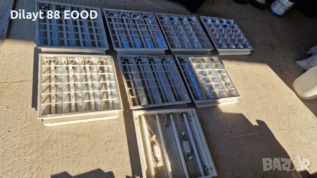 осветителни тела 7бр.+1 за части, снимка 2 - Лампи за таван - 48827510