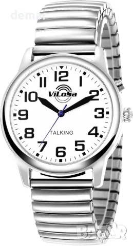 Говорещият часовник ViLoSa изговаря часа, датата или часа на алармата за хора с увредено зрение