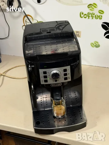 Кафемашина кафе автомат delonghi magnifica S с гаранция, снимка 6 - Кафемашини - 55770813