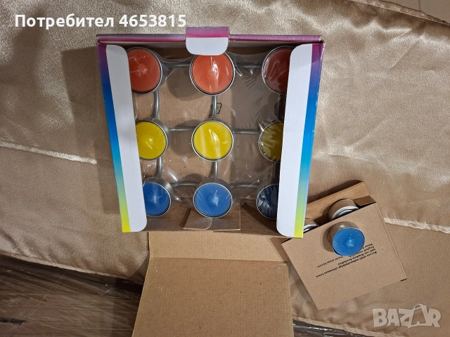 Поставка за чаени свещи, снимка 2 - Други - 52737152