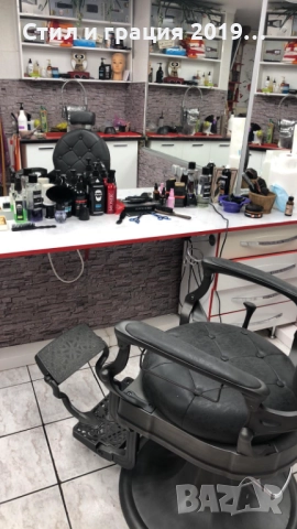 Бръснарски стол Clint B, снимка 8 - Бръснарски столове - 44612930