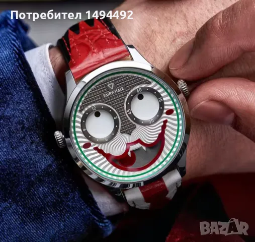 Клоуна MARK FAIRWHALE Нов часовник, снимка 8 - Мъжки - 48476816