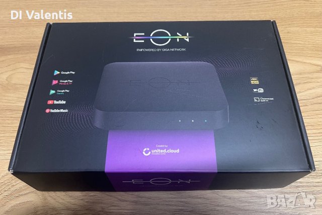 ЕОН SMART TV BOX + над 800 канала,4К - НОВ, снимка 1 - Приемници и антени - 44351721