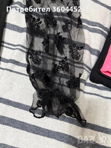 Черна официална рокля, снимка 3 - Рокли - 52698049