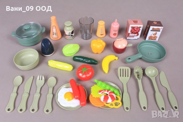 Реалистична детска кухня с множество функции, снимка 7 - Играчки за стая - 35937820