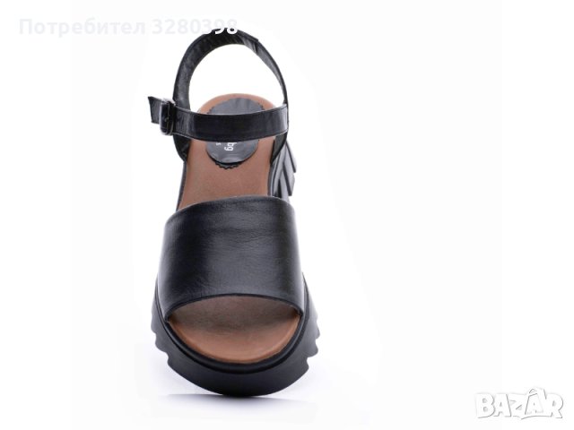 Дамски сандали от естествена кожа модел на ПРАДА, снимка 3 - Сандали - 41145157