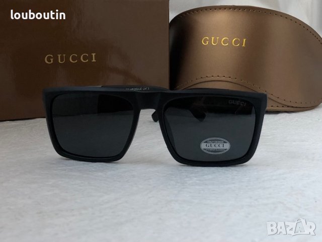 Gucci класически мъжки слънчеви очила с поляризация, снимка 6 - Слънчеви и диоптрични очила - 41742590