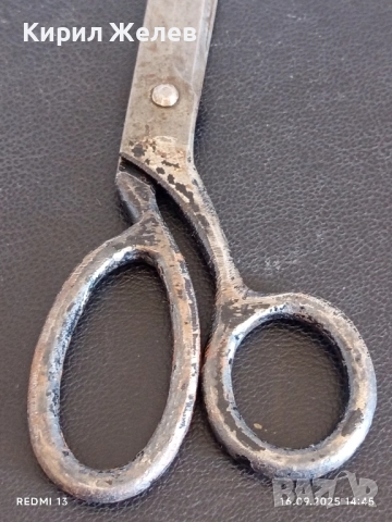 Стара шивашка ножица от соца рядка за КОЛЕКЦИЯ ДЕКОРАЦИЯ 50587, снимка 6 - Други ценни предмети - 51733045