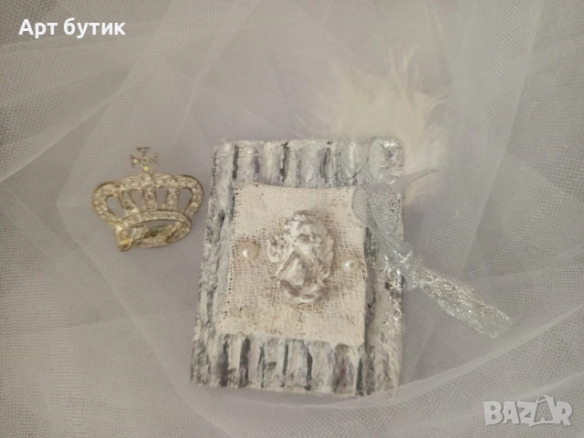 Бутиков подарък за гости книжка, снимка 4 - Декорация - 52624174