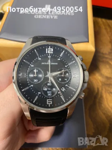 Мъжки часовници: JACQUES LEMANS, снимка 4 - Мъжки - 56083021