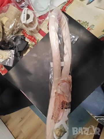  Голяма, стилна ролка за коса от коприна  , снимка 4 - Продукти за коса - 51802243