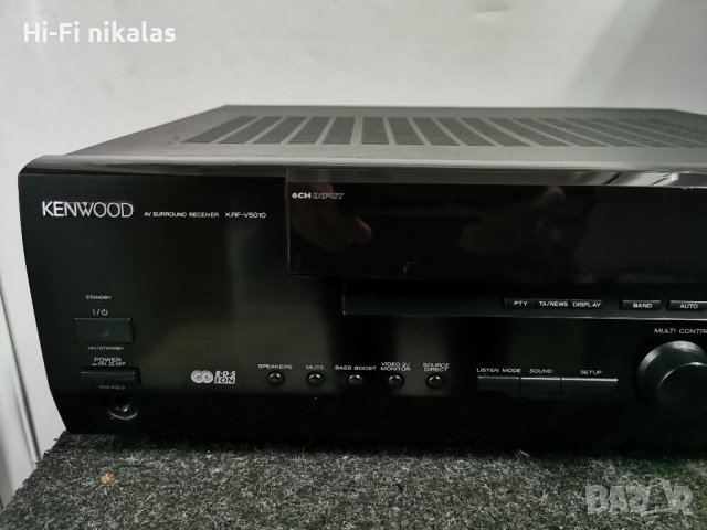 Усилвател Ресийвър сараунд KENWOOD KRF-V5010, снимка 2 - Ресийвъри, усилватели, смесителни пултове - 38861871