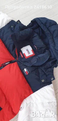 Tommy Hilfiger Alaska Mens Down Water Repellent Jacket Size L ОРИГИНАЛ! Мъжко Зимно пухено Яке!, снимка 11 - Якета - 49214073