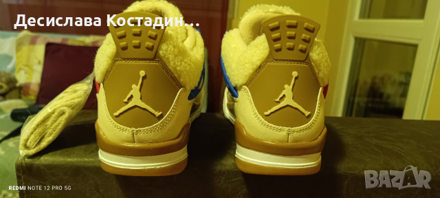 Air Jordan retro 4 GS, снимка 7 - Маратонки - 44573148