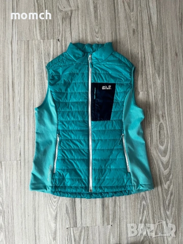 JACK WOLFSKIN-дамски елек/грейка размер Л, снимка 2 - Якета - 53690036