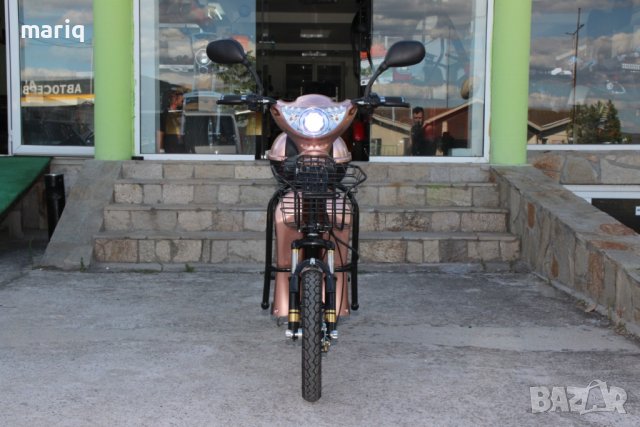 Електрически скутер-велосипед MaxMotors EBZ16 500W - ROSE GOLD, снимка 8 - Мотоциклети и мототехника - 41827558
