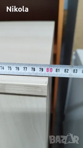 Офис шкаф - двукрил гардероб с рафтове 80/142/40 - 4 рафта, снимка 6 - Гардероби - 49263955